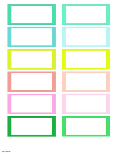 File Cabinet Label Inserts Template • Cabinet Ideas