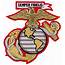 USMC 75 Large Embroidered EGA Patch – Military Law Enforcement And 