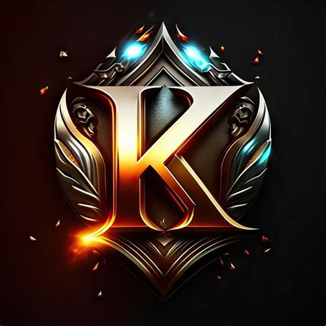 Premium Ai Image Letter K Logo