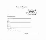 Free Printable Fake Doctors Note For Work Photos