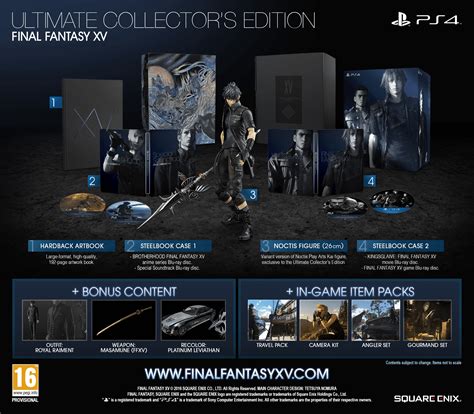 Final Fantasy Xv Ultimate Collectors Edition Ps4new Buy From