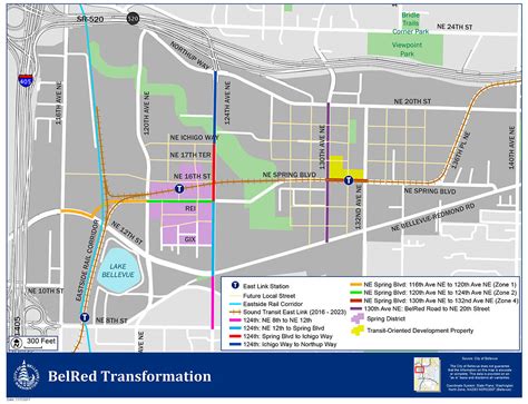 Bellevue Celebrates Belred Transportation Projects