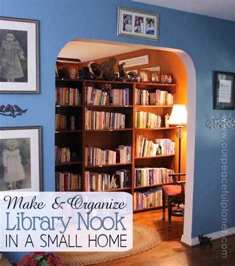 News inspired 'we read every day': Make A Library Nook In a Small Home (& Organize It!) | Home, Home organization, Renovation