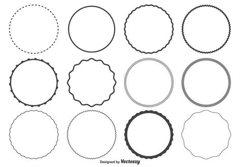 Conjunto De Formas De Círculo Imagenes De Circulos Circulo Dibujo