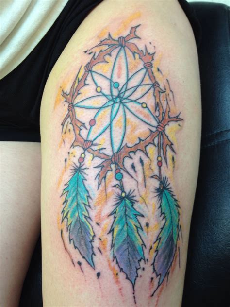 Unless you are setting yourself for however you choose to represent yourself, good or bad. Watercolor tattoo by Jared Scott | Tattoos, Dreamcatcher ...