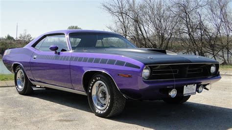 1970 Plum Crazy Purple Plymouth Aar Cuda For Eva My Dream Car Dream