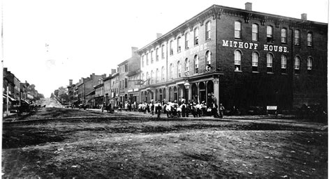 Looking East On Main Streetlancaster Ohio 1862 Lancaster Ohio