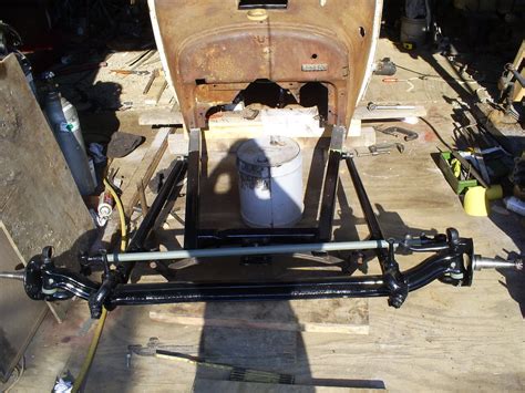 Front Suspension 35 Ford Dump Truck Front Axle With Split Flickr