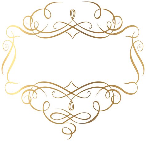 Gold Accent Png Png Image Collection