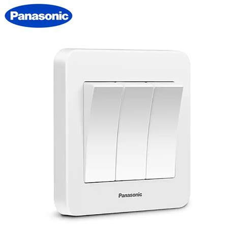 Panasonic 1 Gang 2 Gang 3 Gang 4 Gang Wall Switch 1 Way 2 Way Light