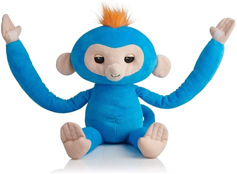 Monkey Hugs Plush Fingerlings Wowwee Interactive Toy