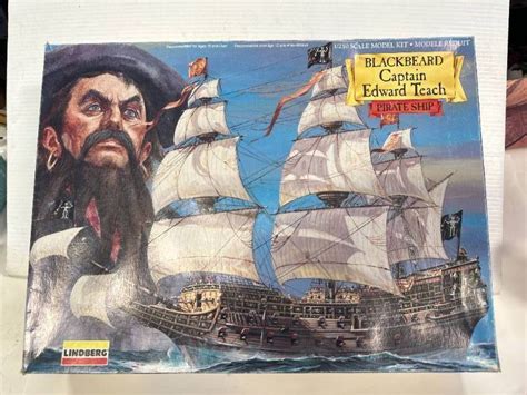 Lindberg Blackbeard Pirate Ship Model 4611702684