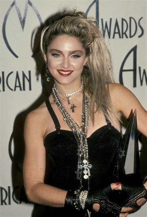 Madonna American Music Awards January 1985 Photographer Unknown Madonna Fashion Madonna