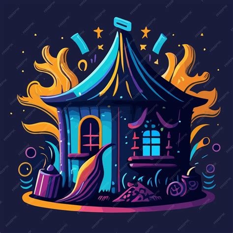 Premium Vector | Suburban sanctuary home vector design