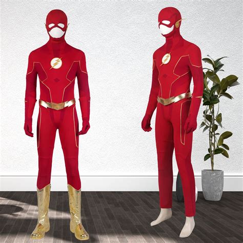 The Flash Cosplay The Flash Season 8 Barry Allen Cosplay Etsy Canada