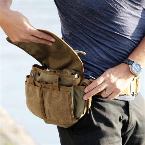 Large EDC belt pouch made in authentic Cordura 1000D