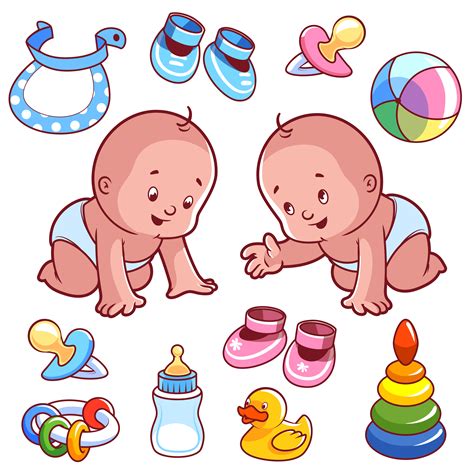 Infant Cartoon Illustration Baby Png Download 33333333 Free
