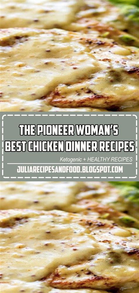 Pioneer woman chicken & dumplings. The Pioneer Woman's Best Chicken Dinner Recipes | Chicken ...