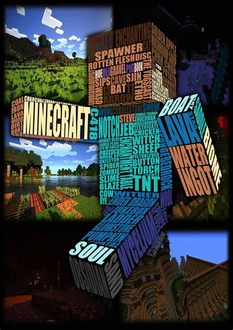 Minecraft Poster Minecraft Ps3 Photo Minecraft Minecraft Quotes