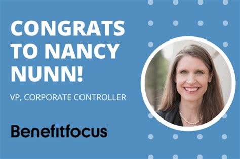 Benefitfocus Appoints Nancy Nunn To Vice President Corporate Controller Hunt Scanlon Media