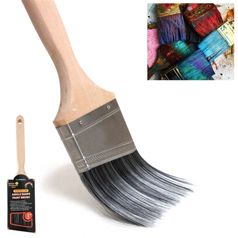 Paint Brush Angle 3 House Wall Home Interior Exterior Brushes