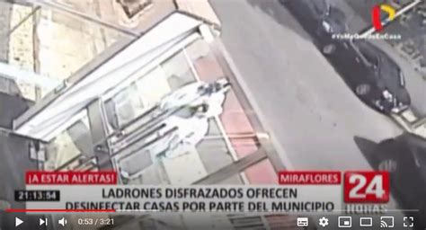 Panamericana Televisi N Mucho Cuidado Ladrones Disfrazados Ofrecen