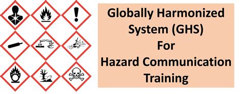 Globally Harmonized System GHS For Hazard Communication Training