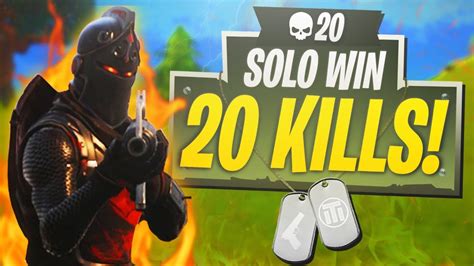 20 Kill Solo Win In Fortnite Ps4 Fortnite 20 Kill Solo Victory