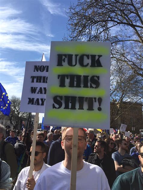 15 fantastically fun protest signs from the unite for europe march