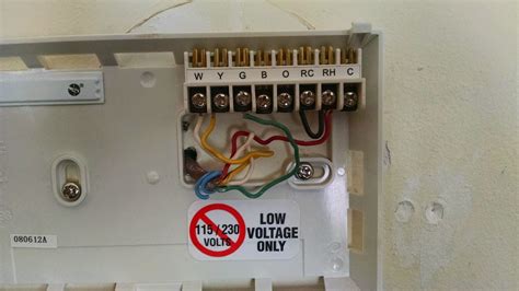 Thermostat How Can I Tell If I Have A C Wire Home Improvement