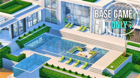 Sims 4 Base Game Only Mansion No Cc No Packs Sims 4 Speed Mobile