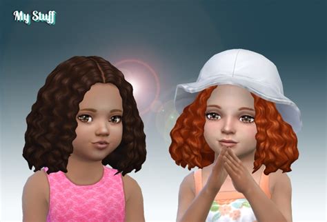 Joanne Hair For Toddlers At My Stuff Sims 4 Updates