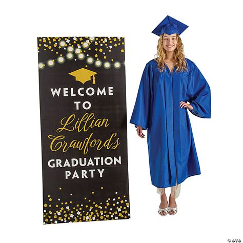 Personalized Graduation Party Sign Cardboard Stand Up Oriental Trading