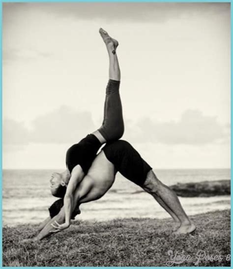 Partner yoga proposes a solution. Acro Yoga Beginner Poses - YogaPoses8.com