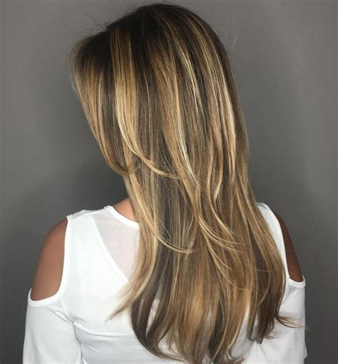 Balayage With Highlights And Lowlights Long Thin Hair Hairstyles For