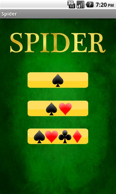 After thoroughly shuffling both decks together, 4 rows of 10 face down cards are dealt to form the tableau columns. Spider Solitaire card game - Android Apps on Google Play