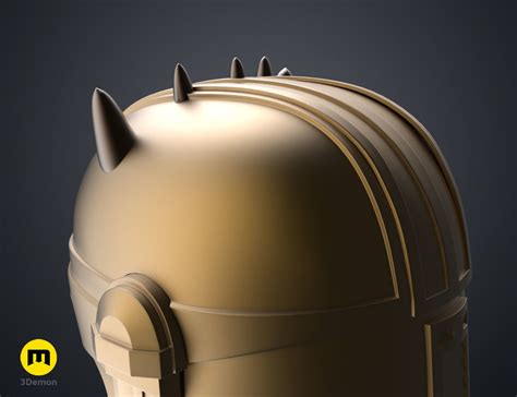 The Mandalorian Armorer Blacksmith Helmet 3d Model 3d Printable Cgtrader