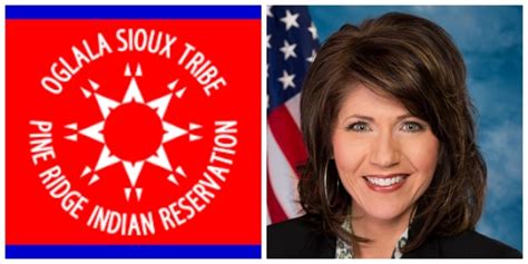 Oglala Sioux Tribe Bans Gov Noem From Their Reservation Red Lake Nation News