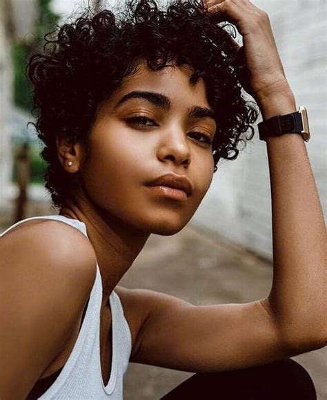 Da best short hair page on dagram established in 2012 code pixies20 saves u 20% @stylecraftus check our blog by creator @thedonofsocialmedia linktr.ee/nothingbutpixies. 50 Bold Curly Pixie Cut Ideas To Transform Your Style in 2020