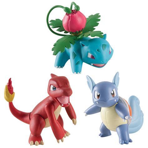 3 Pack Of Pokemon Action Figures Toy Sense