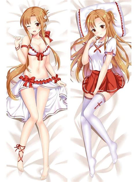 Body Pillow Cover Of Asuna In Sword Art Online Anime Body Pillow