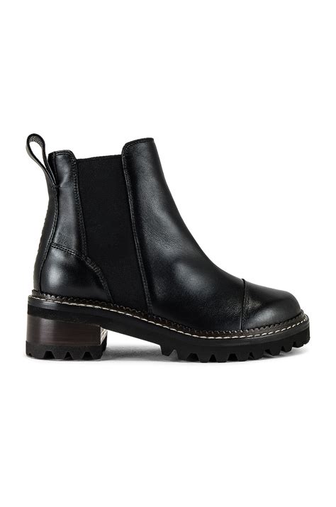 See By Chloe Mallory Chelsea Boot In Black Revolve