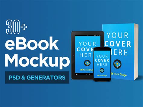 30+ Free eBook Mockups PSD & Generators - Thehotskills