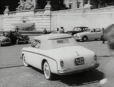1950 Fiat 1400 Cabriolet Vignale In Il Bidone 1955