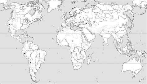 Mapa Fisico Del Mundo En Blanco Images