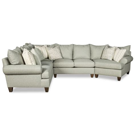 Paula Deen By Craftmaster P781650 5 Seat Sectional Sofa With Raf
