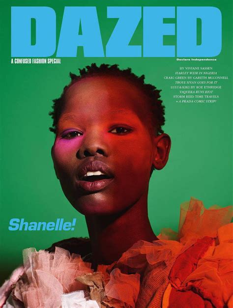Shanelle Nyasiase In Global Hypercolour By Viviane Sassen For Dazed