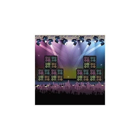 Buy Rock Star Backdrop Banner Concert Stage Karaoke Background Party