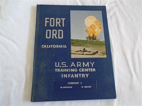 Fort Ord Ca 1966 Us Army Infantry School Yearbook Company C 4th Bat