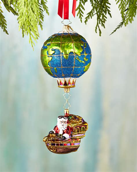 Christopher Radko World Traveler Christmas Ornament